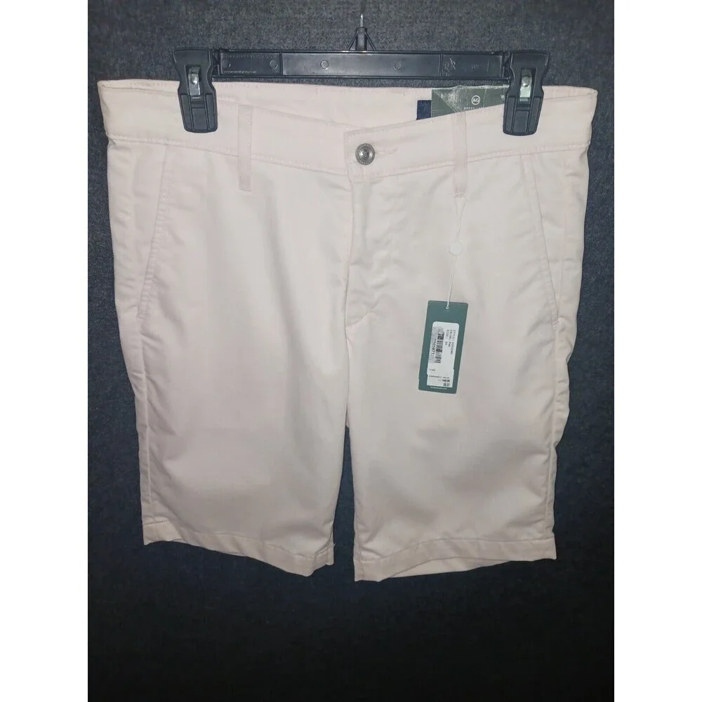 AG Adriano Goldschmied Shorts 30R Mens Canyon Flat Front‎ Light Pink Relaxed Fit